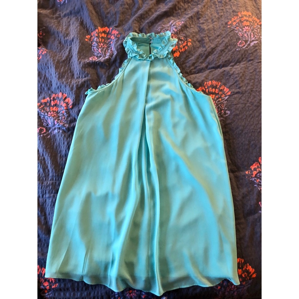 BCBGeneration High Neck Ruffled Dress - Picture 3 of 3